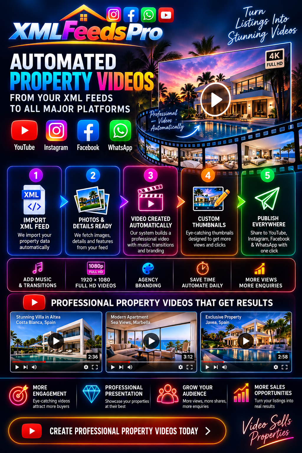 XMLFeeds.Pro social media marketing graphic